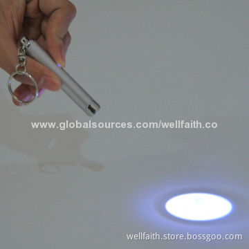 LED Logo projector torch keychainsNew